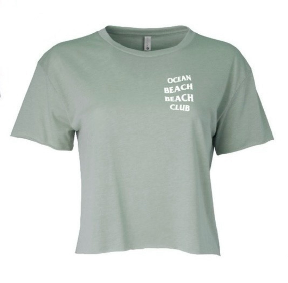 Ocean Beach Beach Club Cropped Tee