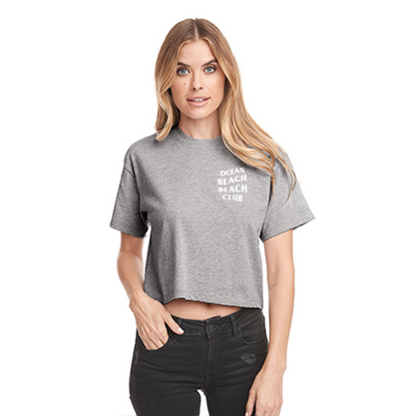 Ocean Beach Beach Club Cropped Tee