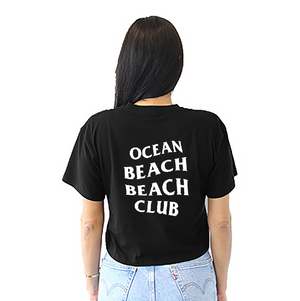 Ocean Beach Beach Club Cropped Tee