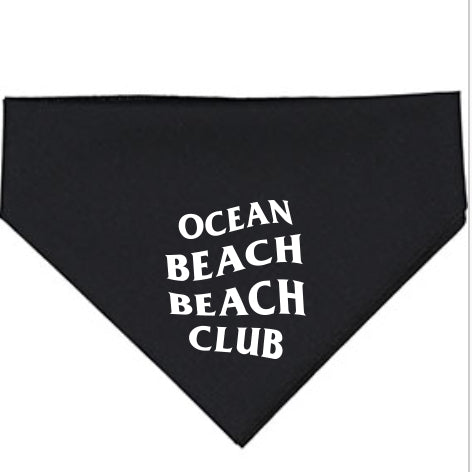 Ocean Beach Beach Club Dog Bandana